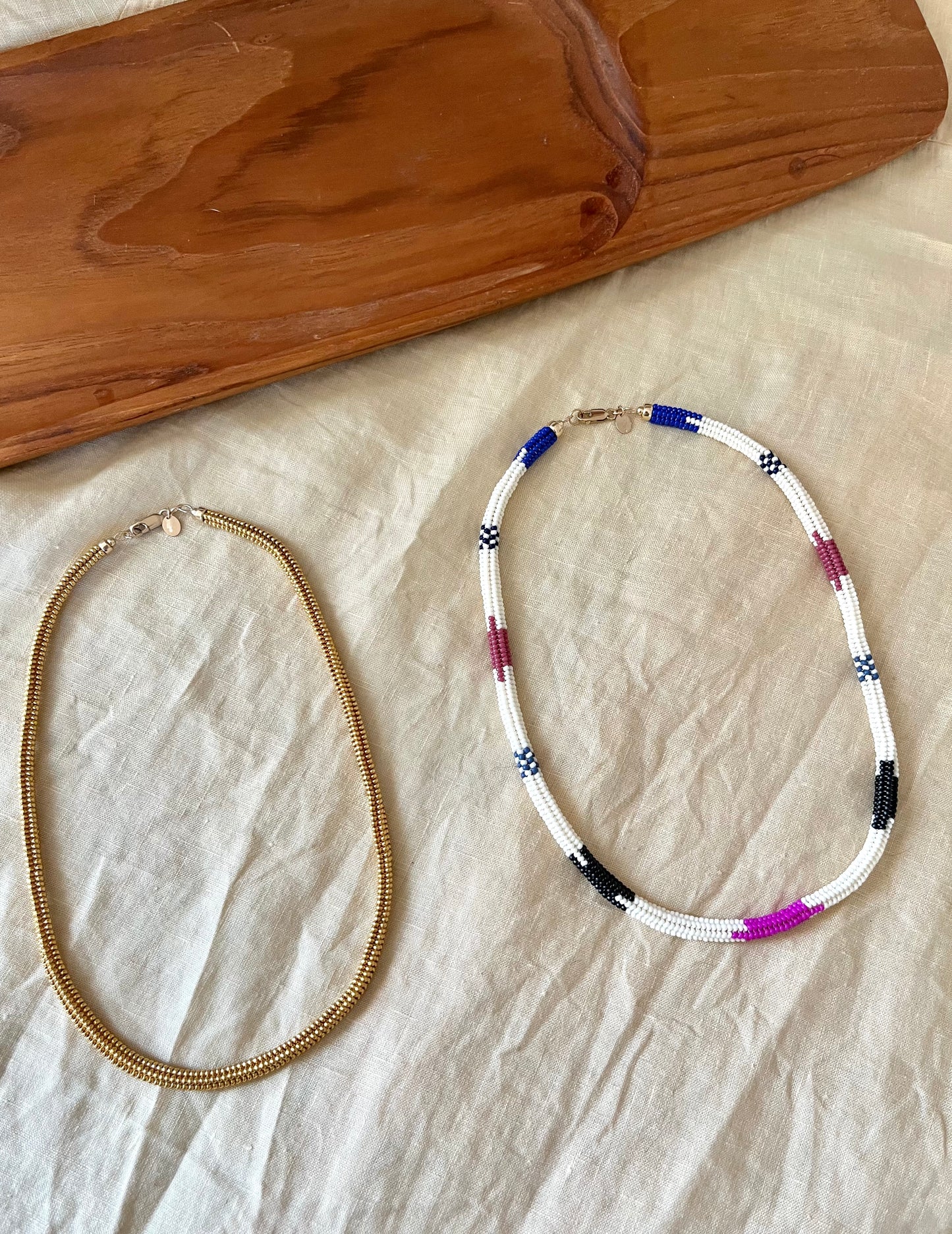 Joni gold rope necklace