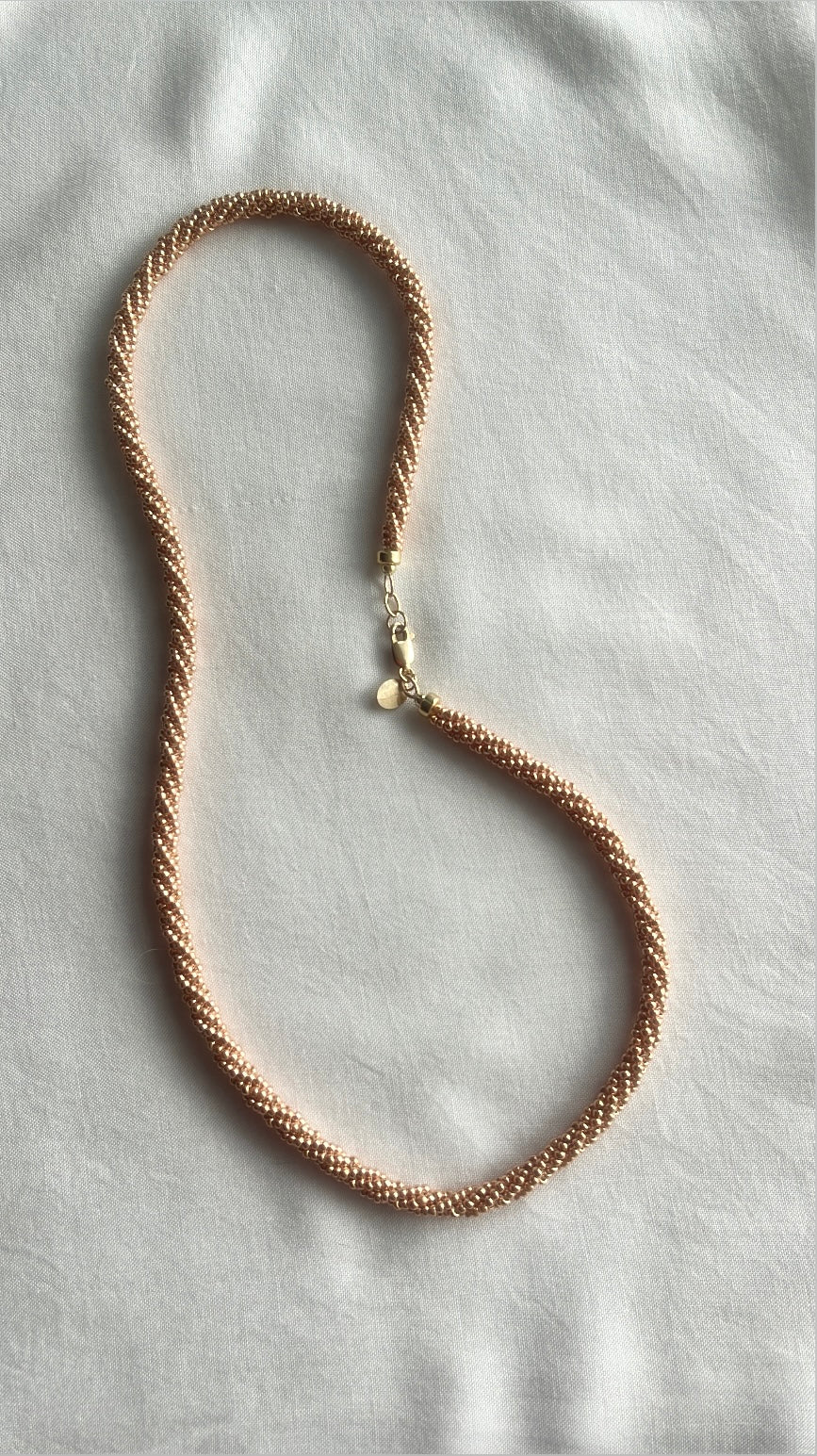 Joni gold rope necklace