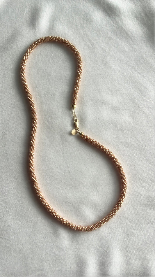 Joni gold rope necklace