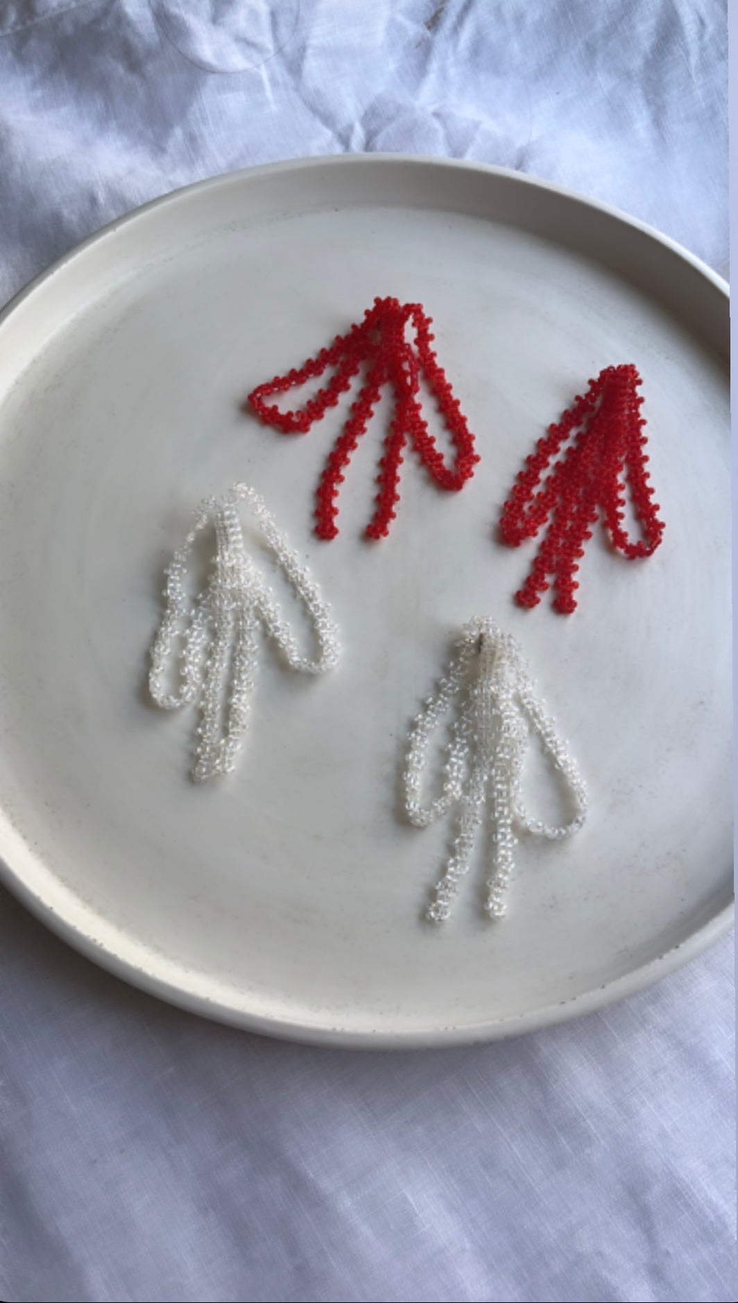 Virginie bow earrings